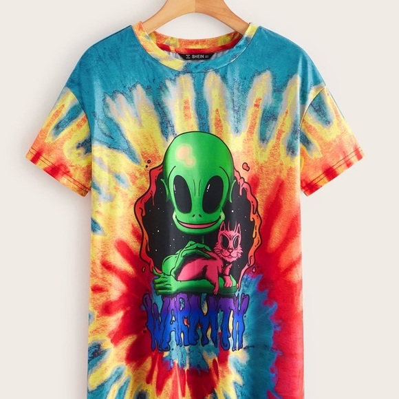 SHEIN Dresses & Skirts - Alien T-shirt Dress